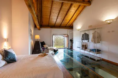 Letto o letti in una camera di VIGNE dell'ETNA MASCALI