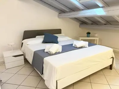 Letto o letti in una camera di Mythos Home