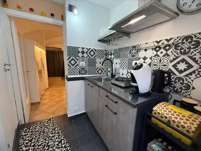 Cucina o angolo cottura di La Casetta Indipendente