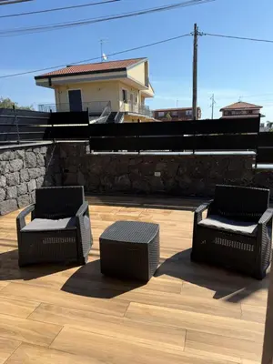 Area soggiorno di SICILIA FIERA Apartment