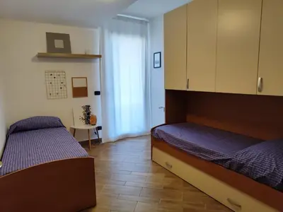 Letto o letti in una camera di Panorama Etnea