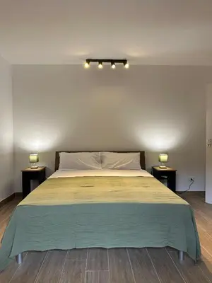 Letto o letti in una camera di Il Gazebo dell'Etna