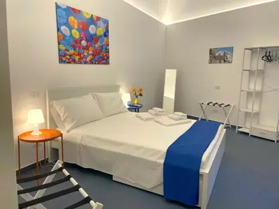 Letto o letti in una camera di La Casa di Simona