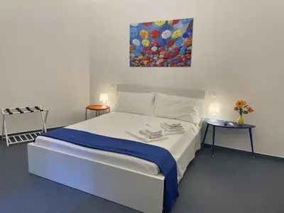 Letto o letti in una camera di La Casa di Simona