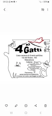 Certificato, attestato, insegna o altro documento esposto da Ai 4 gatti