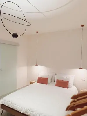 Letto o letti in una camera di Casa Vacanze Empedocle