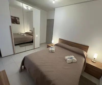 Letto o letti in una camera di Vito's House