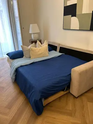 Letto o letti in una camera di Barreca House