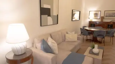 Area soggiorno di Barreca House