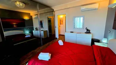 Letto o letti in una camera di Nizzeti Home Catania Sicily Sea View