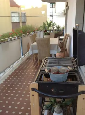 Area soggiorno di Ionian Sea Apartment