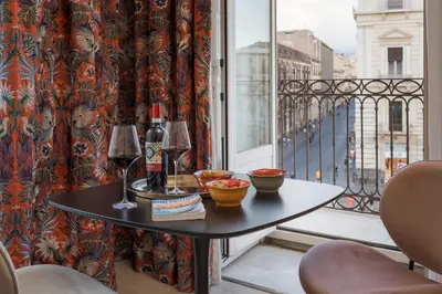 Balcone o terrazza di Belduomo Catania Rooms & Flat