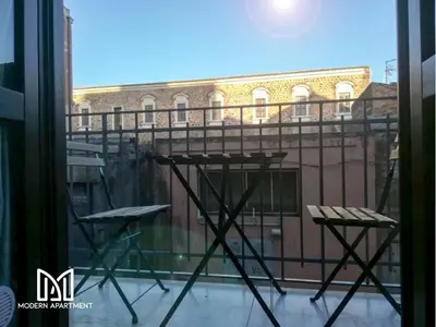 Balcone o terrazza di Modern and historic openspace in the center