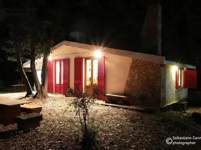 Giardino di Charming Chalet with Terrace in Lavinaio – 32 m²