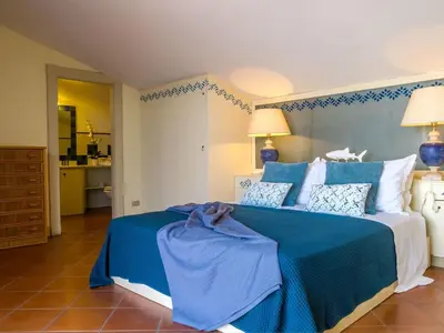 Letto o letti in una camera di Apartment Wohnung in Riposto mit Terrasse by Interhome