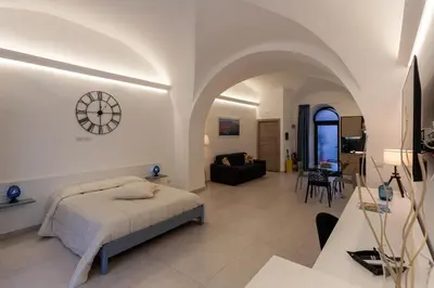 Letto o letti in una camera di Villadoro house