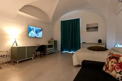Letto o letti in una camera di Villadoro house