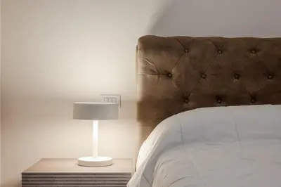 Letto o letti in una camera di GuestHost - Sorriso Acese - Classy Apartment with parking