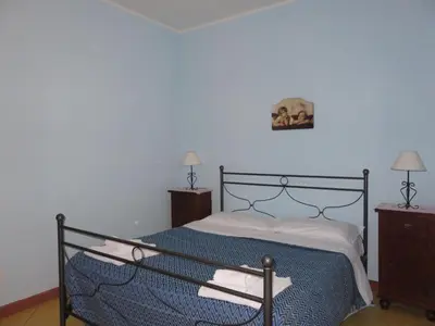 Letto o letti in una camera di Apartment Zweizimmerwohnung 1 mit Terrasse- Gemeinschaftspool by Interhome