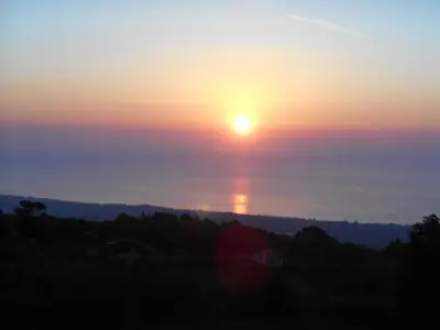 Paesaggio naturale nelle vicinanze della casa vacanze