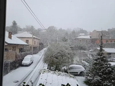 La Casetta dei Fiori sull Etna durante l'inverno