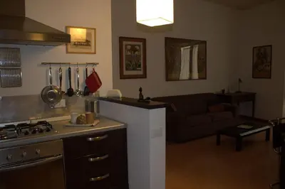 Cucina o angolo cottura di Amphitheatre View Apartment
