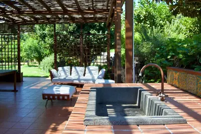 Giardino di Villa Delle Antiche Terme Romane