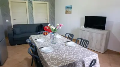 TV o dispositivi per l'intrattenimento presso Teresan Homestay