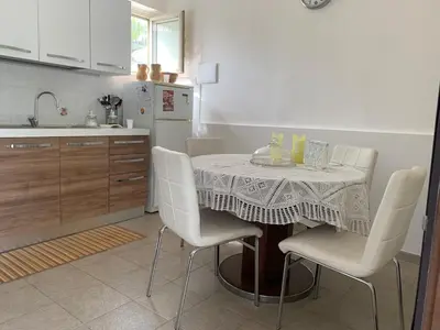 Cucina o angolo cottura di Casa dei Gigli relax and vacation among flowers and fruits