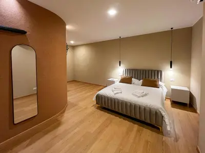 Letto o letti in una camera di Element rooms
