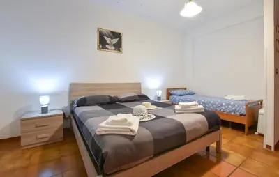 Letto o letti in una camera di Lovely Apartment In Mascali With Wifi