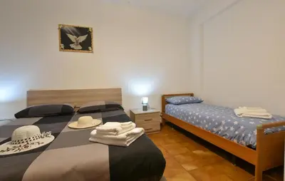 Letto o letti in una camera di Lovely Apartment In Mascali With Wifi