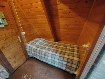 Letto o letti in una camera di Apartment Mathilde's Chalet Naturhaus by Interhome