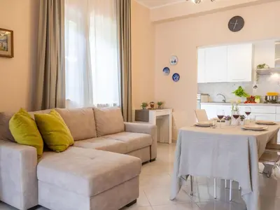 Area soggiorno di Apartment Zafferana's Pool Rückzugsort by Interhome