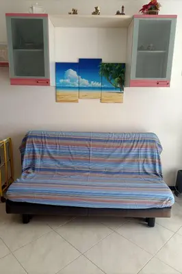 Area soggiorno di Apartment in Catania by Interhome