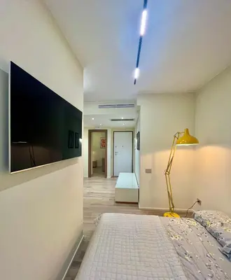 Letto o letti in una camera di Paradiso House