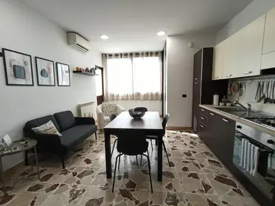 Cucina o angolo cottura di Costanera Living Apartment - free parking car