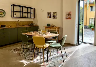 Area soggiorno di Il Nespolino - Boutique Rooms