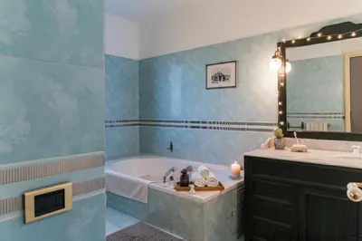 Bagno di VILLA CRISTALLO - Pool & Etna View