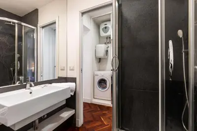 Bagno di GuestHost - Mediterranean Home - Central Cozy Studio in Catania