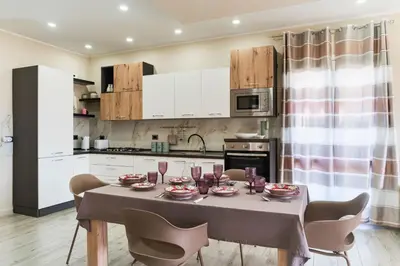 Cucina o angolo cottura di Etna Pool Villa