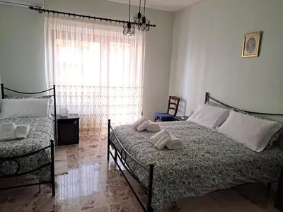 Letto o letti in una camera di 