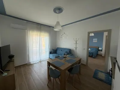 Area soggiorno di Heroes Apartments Sea