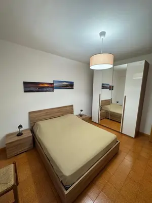 Letto o letti in una camera di A montagna e u mari home