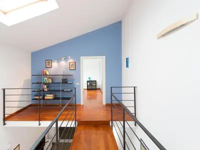 Letto o letti in una camera di Casa degli Iris