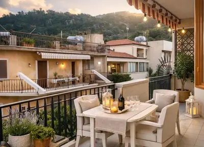 Balcone o terrazza di La perla di santa Tecla