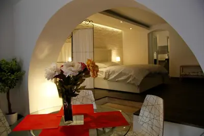 Letto o letti in una camera di Katana Apartments