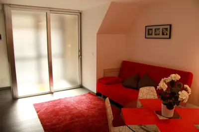 Area soggiorno di Katana Apartments