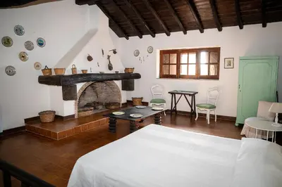 Letto o letti in una camera di Villa Iolanda-Sive Natura Wine&House