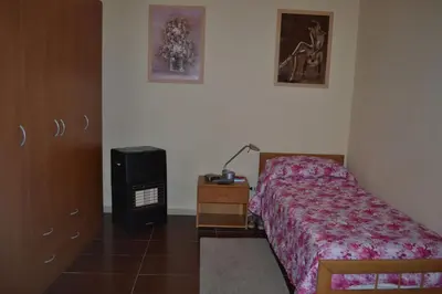 Letto o letti in una camera di The Bamboo House